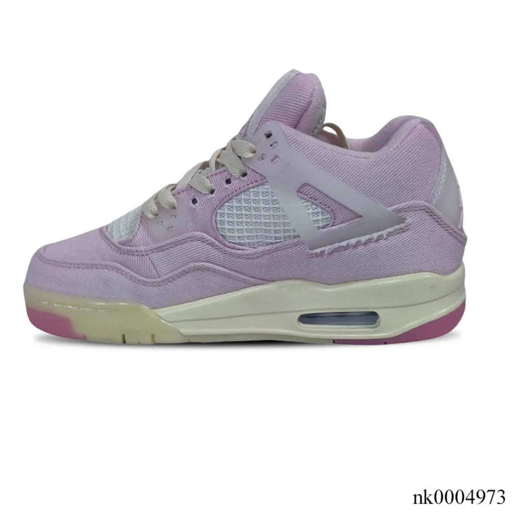 Air Jordan 4 Denim Iced Carmine Shoes Sneakers