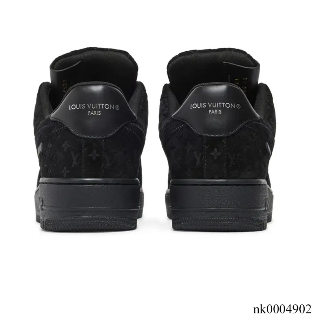 LV x Air Force 1 Virgil Abloh Black Shoes Sneakers