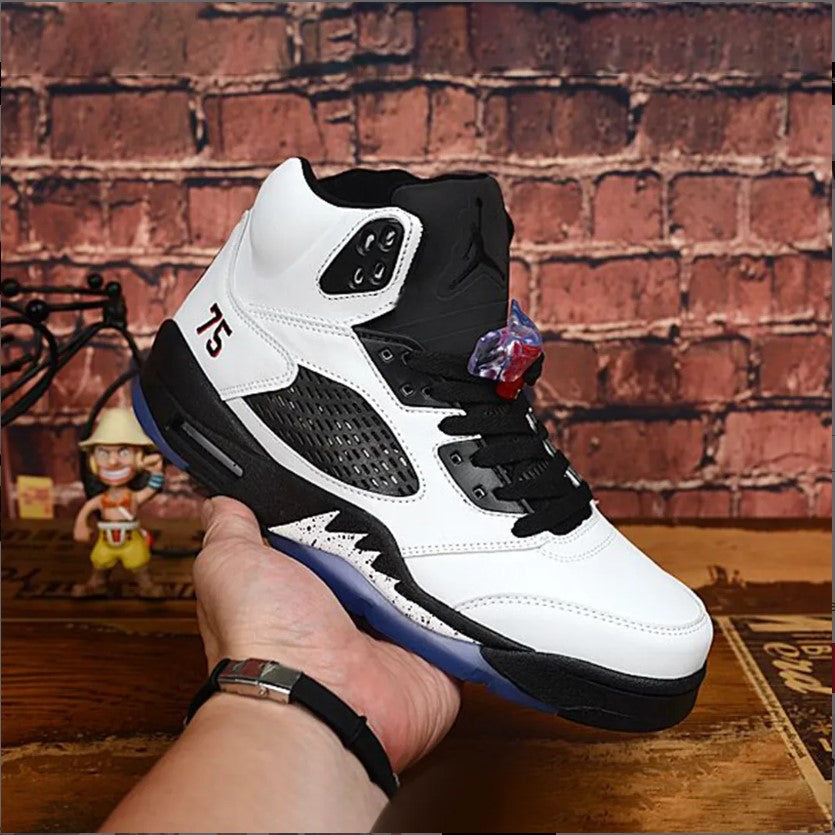Air Jordan 5 Paris Saint Germain F&F White Shoes Sneakers