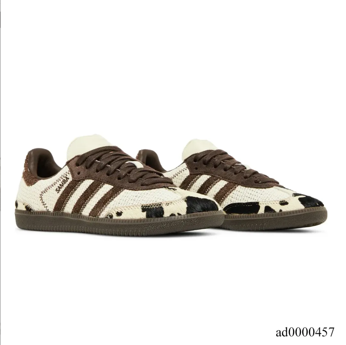 Notitle x AD Samba OG Cow Print Shoes Sneakers