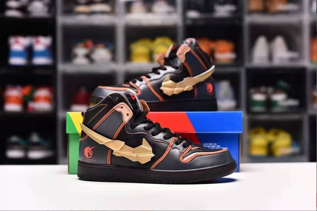 SB Dunk High Project Unicorn – Banshee Norn x Gundam Shoes Sneakers