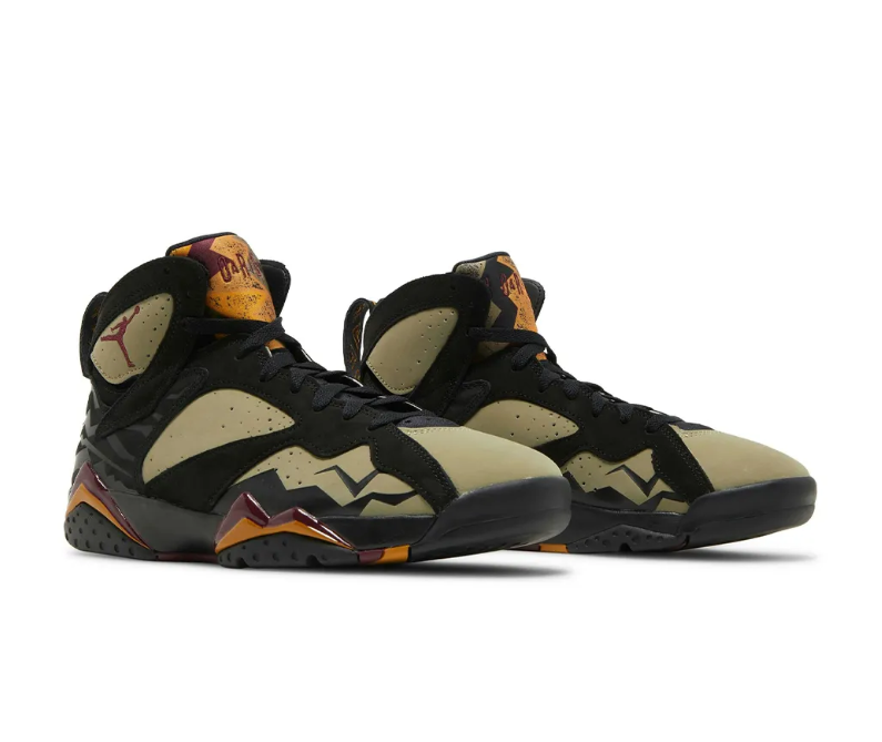 AJ 7 Retro Black Olive Shoes Sneakers