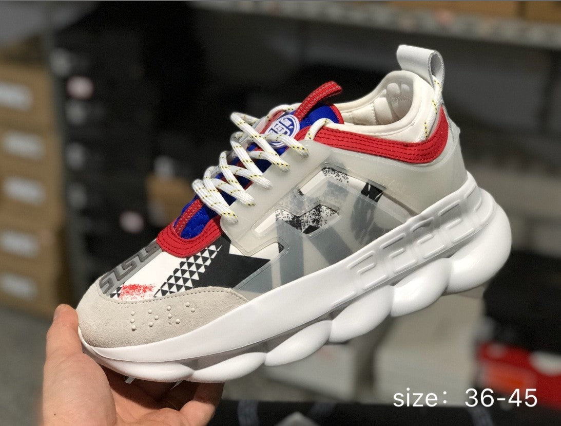 Versace x Chain Reaction Clash Shoes Sneakers