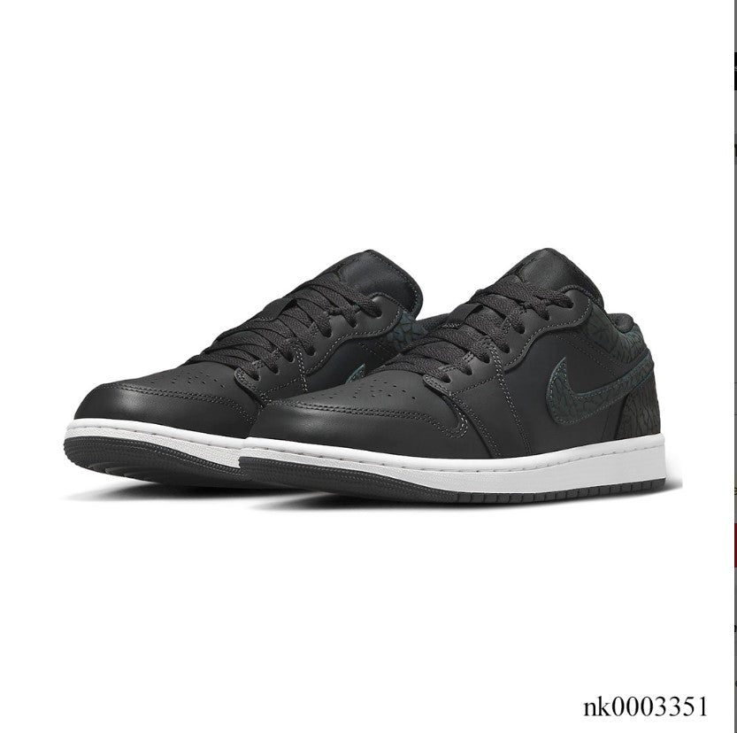 Air Jordan 1 Low SE Black Elephant Shoes Sneakers
