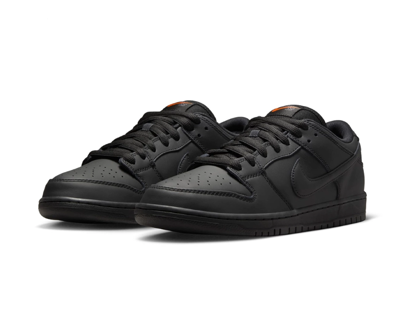 SB Dunk Low Pro ISO Triple Black Shoes Sneakers