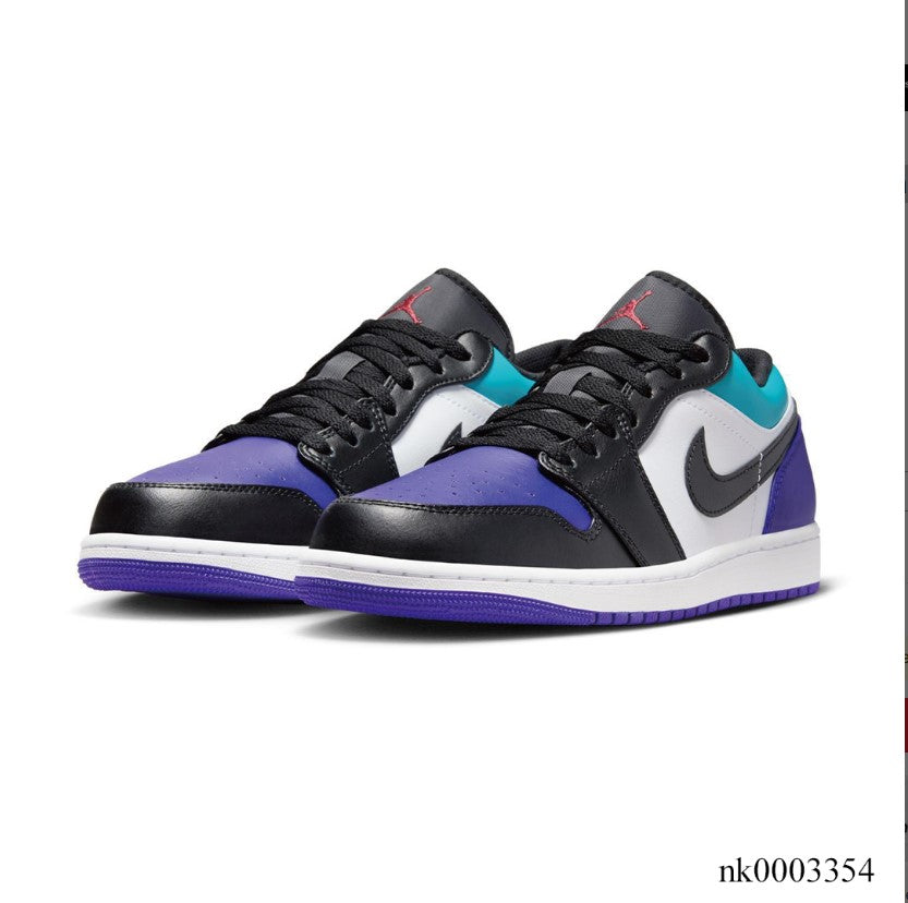 Air Jordan 1 Low Court Purple Tropical Twist Shoes Sneakers