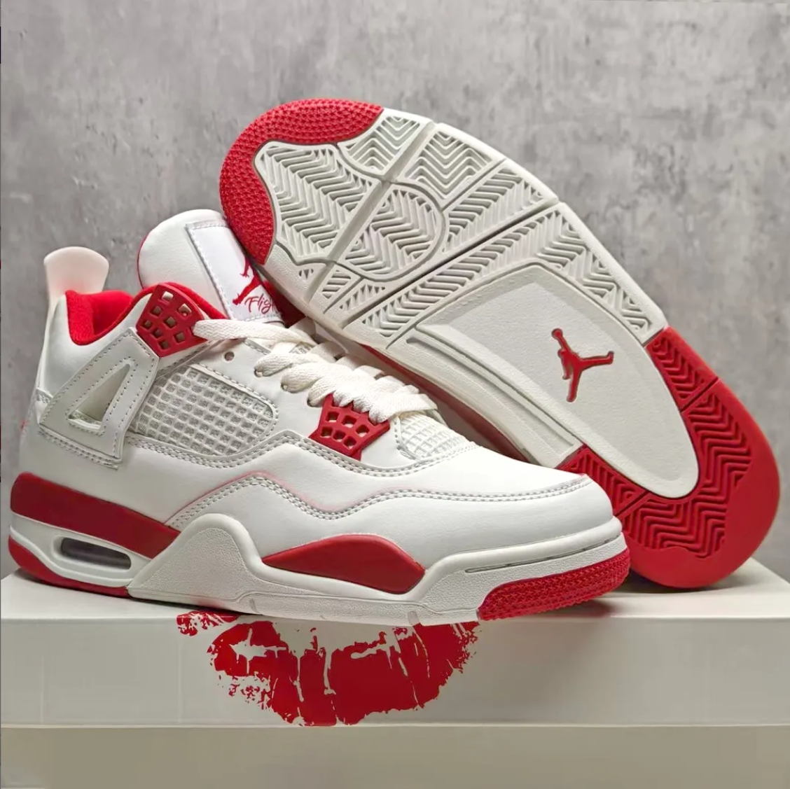 Air Jordan 4 Sierra Red Shoes Sneakers