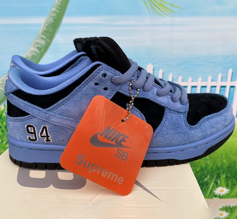 SUP x Dunk Low SB Ocean Fog Shoes Sneakers