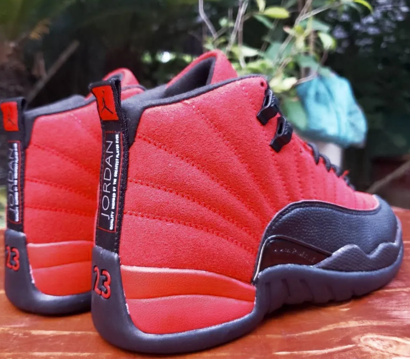 Air Jordan 12 Reverse Flu Game Shoes Sneakers