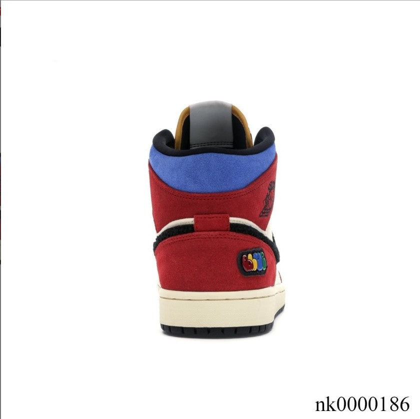 Air Jordan 1 Mid SE Fearless Blue the Great Shoes Sneakers