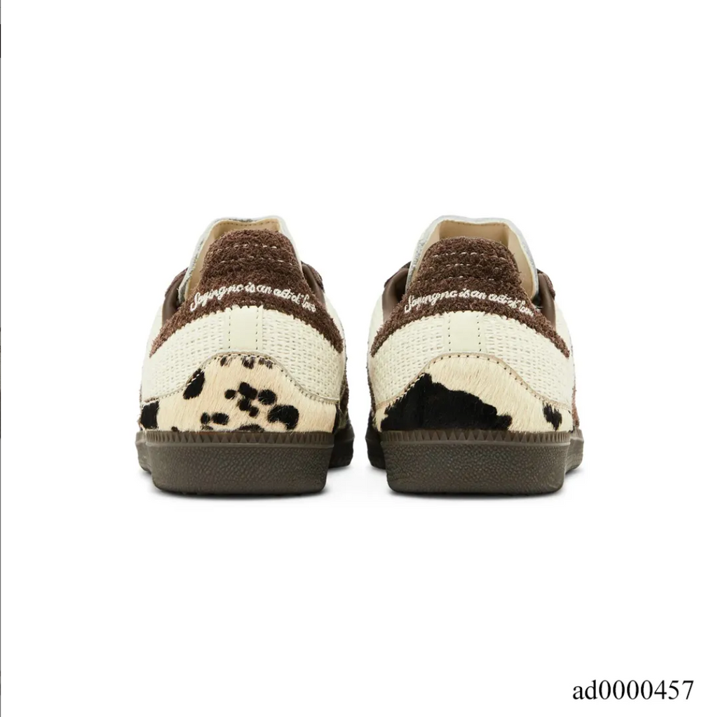Notitle x AD Samba OG Cow Print Shoes Sneakers