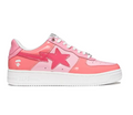 BAPE Sta Low Color Camo Combo Pink Shoes Sneakers