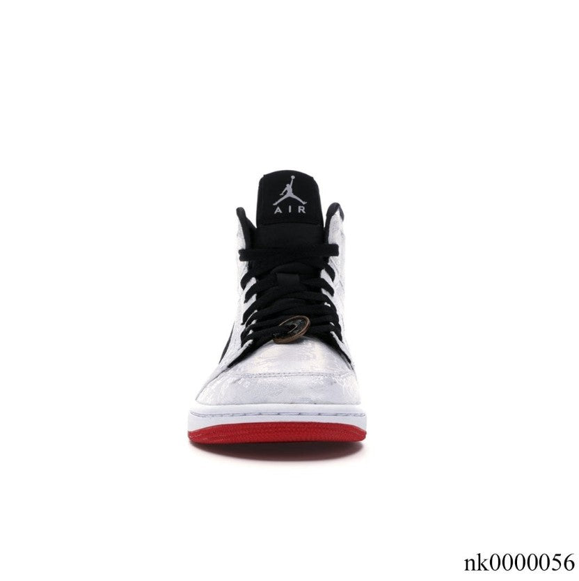 Air Jordan 1 Mid SE Fearless Edison Chen CLOT Shoes Sneakers