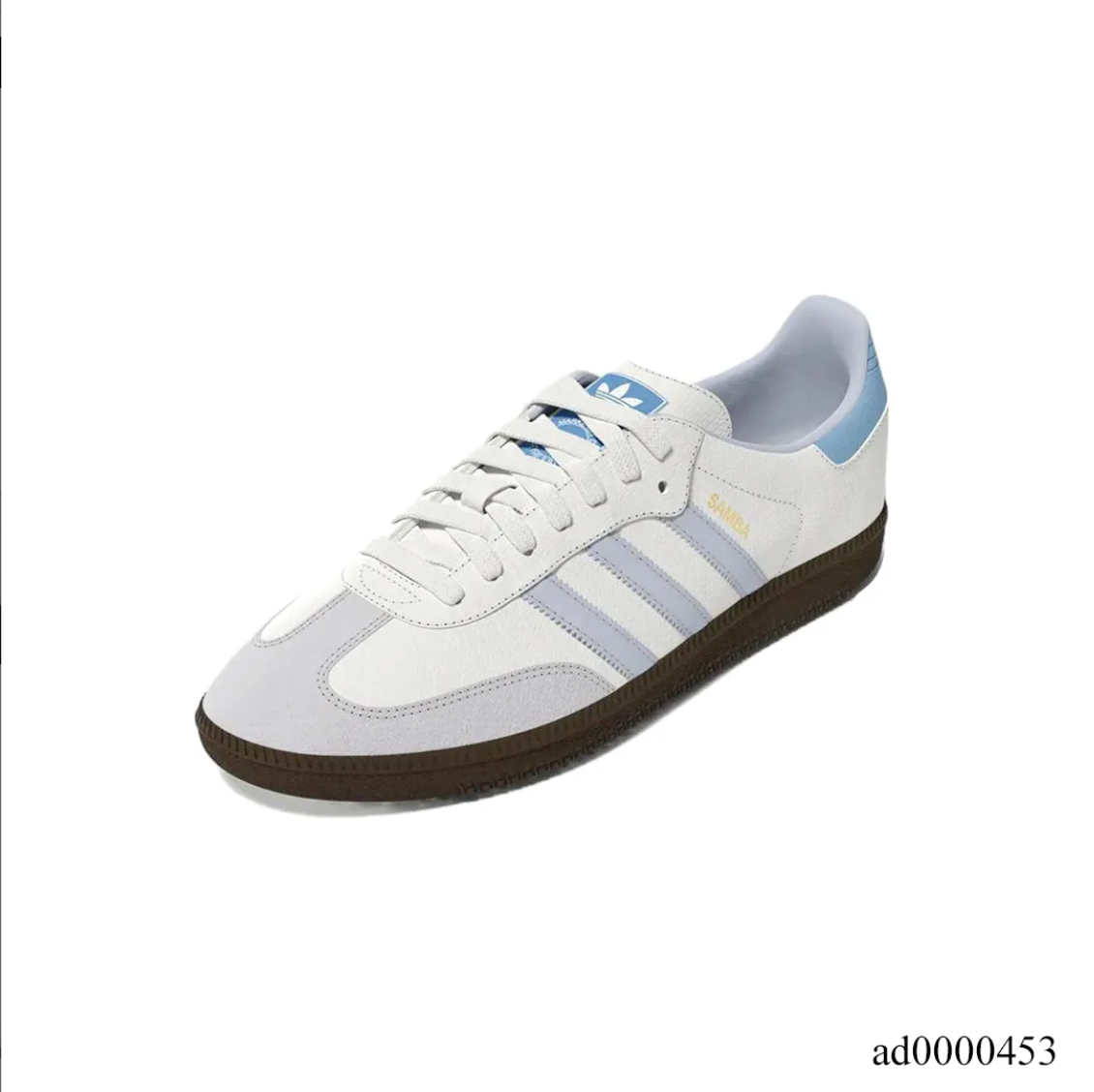 AD Samba OG White Halo Blue Shoes Sneakers