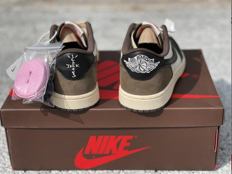 Travis Scott x Air Jordan 1 Low OG SP Dark Mocha Shoes Sneakers