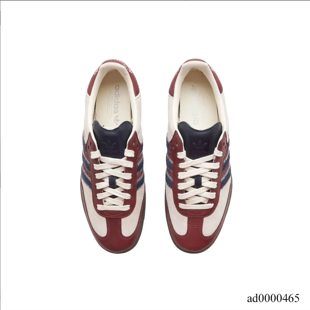Notitle x AD Samba Red Shoes Sneakers