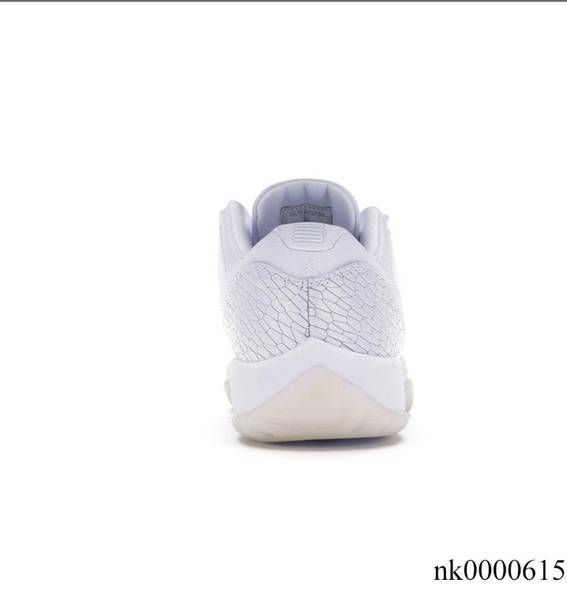 Air Jordan 11 Retro Low Heiress Pure Platinum Shoes Sneakers