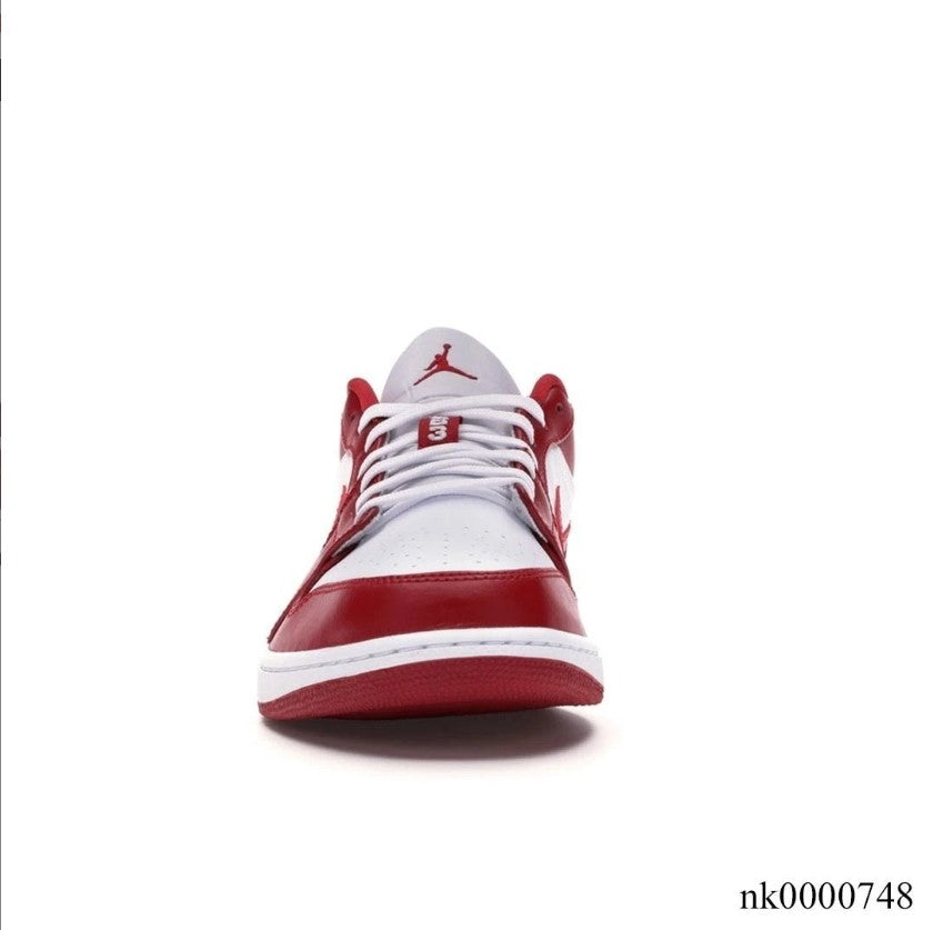 Air Jordan 1 Low Gym Red White Shoes Sneakers