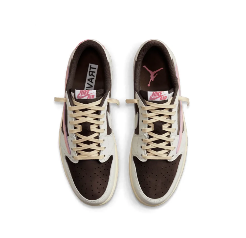 Travis Scott xAir Jordan 1 Low Dark Pony Shoes Sneakers