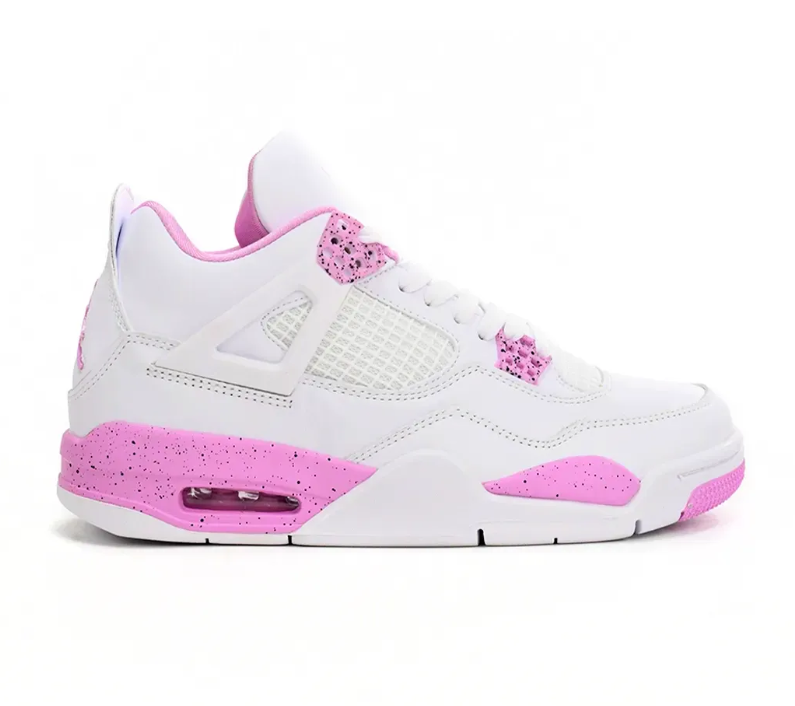 Air Jordan 4 White Pink Oreo Shoes Sneakers