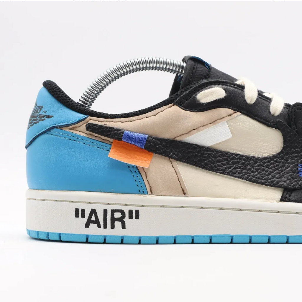 OW x Air Jordan 1 Low OG UNC Shoes Sneakers