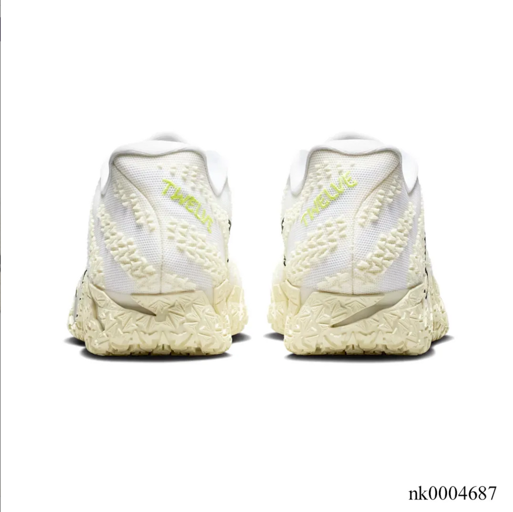 Ja 3 White Coconut Milk Shoes Sneakers