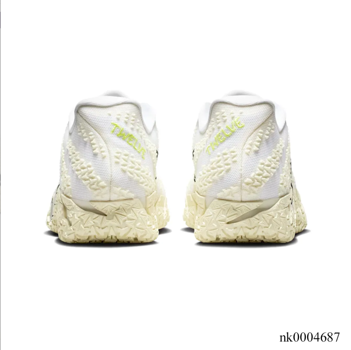 Ja 3 White Coconut Milk Shoes Sneakers