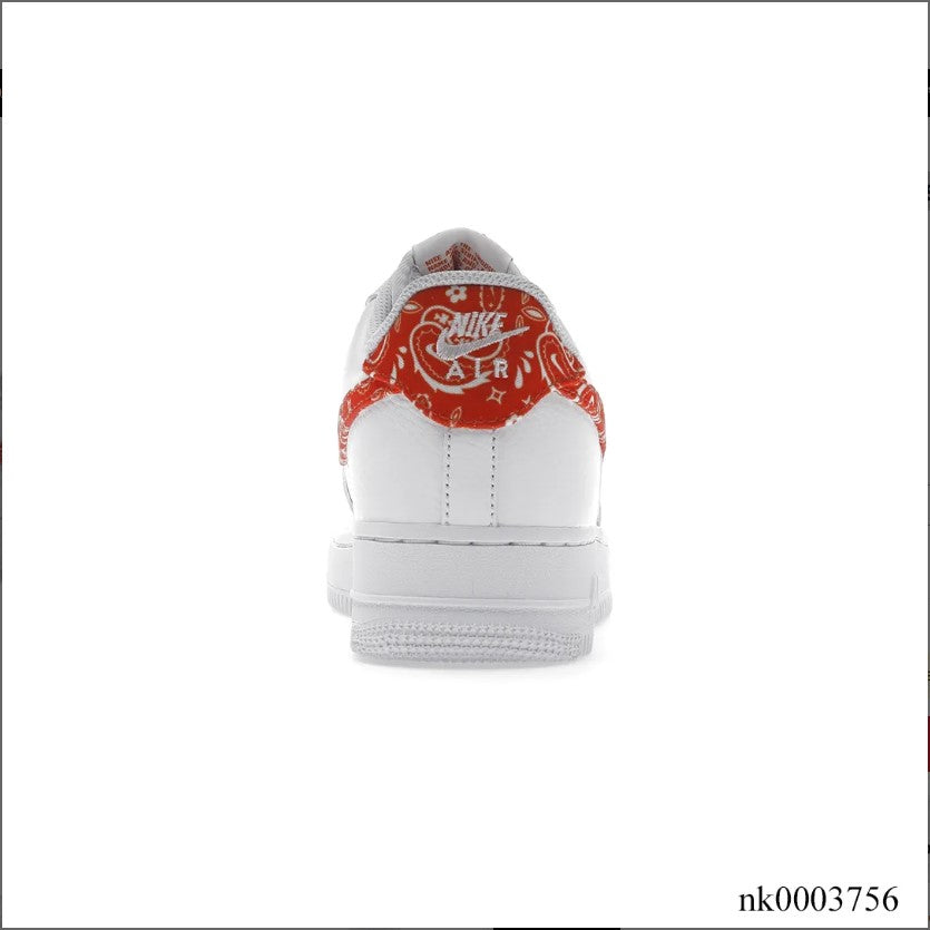 Air Force 1 Low Orange Paisley Shoes Sneakers