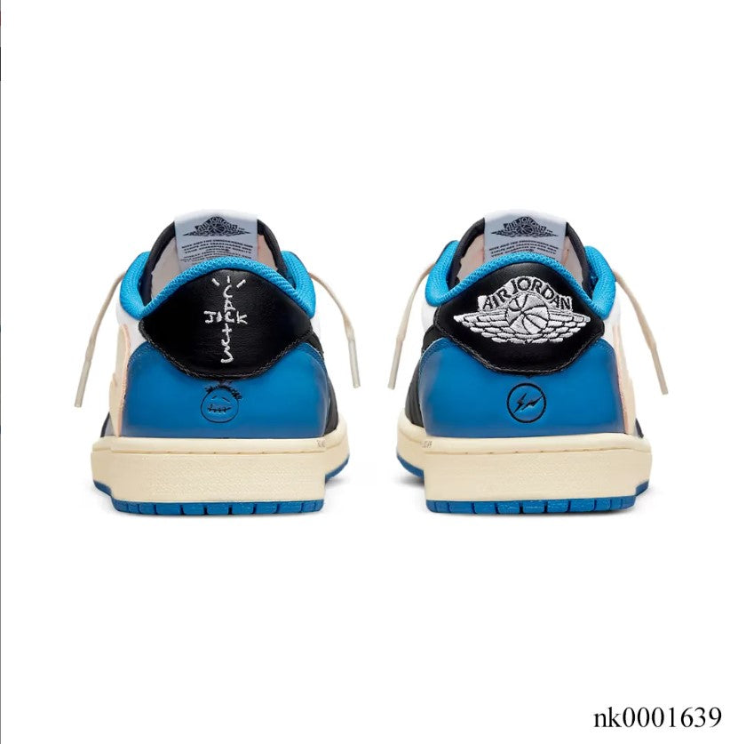 Travis Scott x AJ 1 Low x Fragment Shoes Sneakers