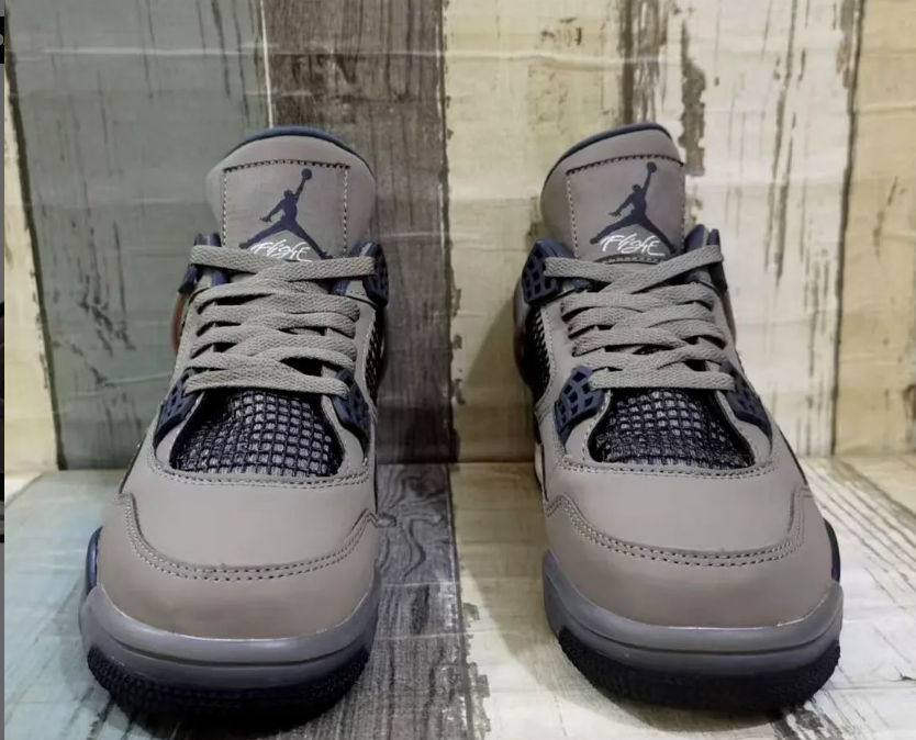Air Jordan 4 Retro Cave Stone Shoes Sneakers
