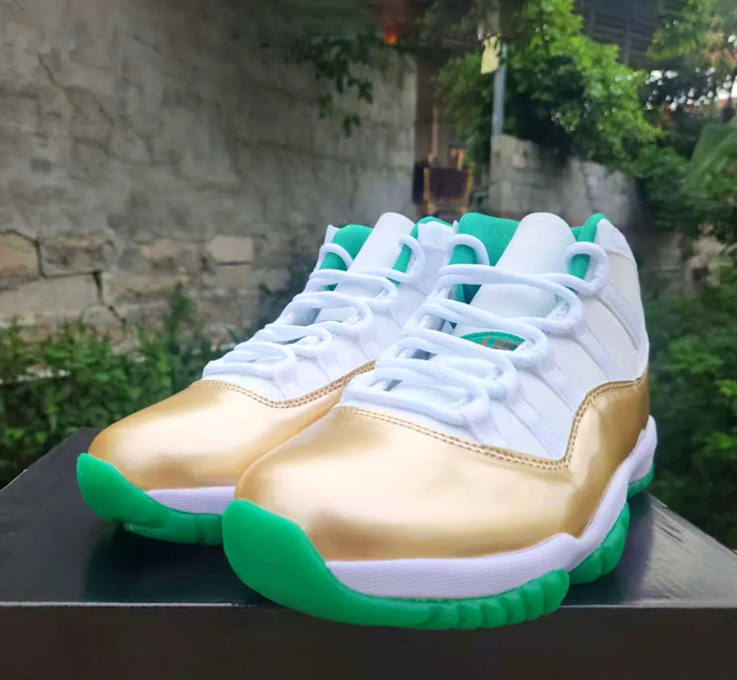 Ray Allen x AJ 11 Celtics PE Shoes Sneakers
