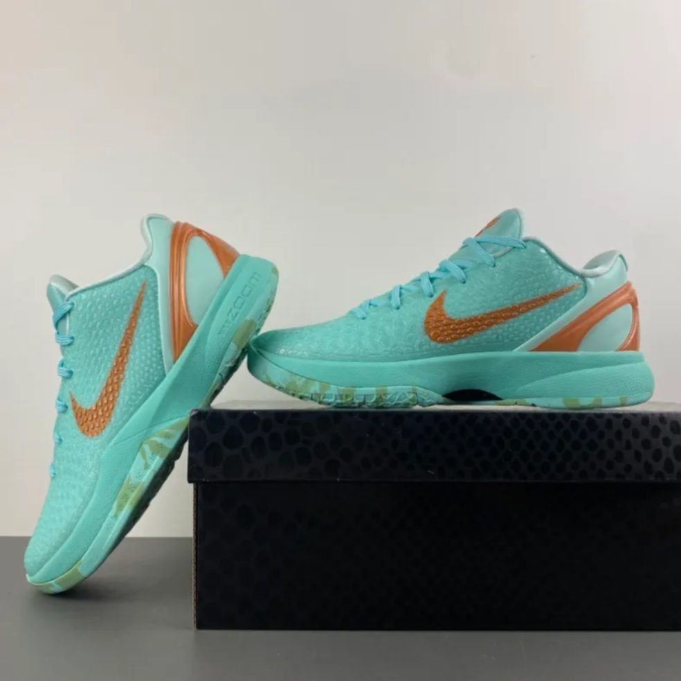 Jalen Brunson x Kobe 6 Protro Statue of Liberty PE Shoes Sneakers