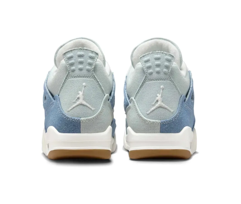 Air Jordan 4 Denim Worn Blue Shoes Sneakers