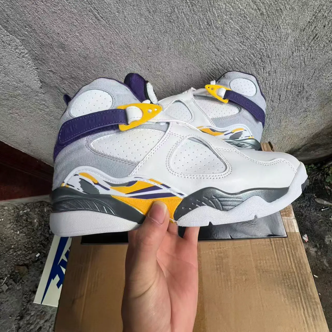 Air Jordan 8 Retro ‘Kobe Bryant’ PE Shoes Sneakers