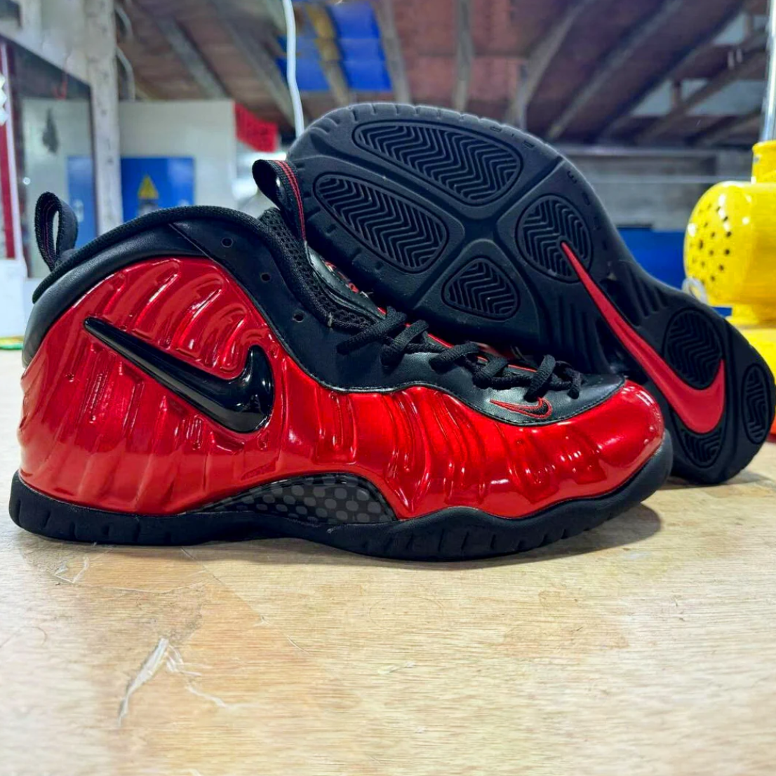 Air Foamposite Pro Gym Red Shoes Sneakers