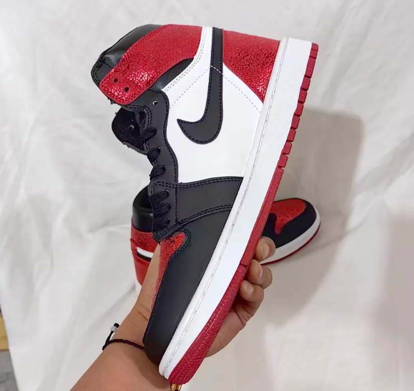 Air Jordan 1 High OG Varsity RedRuby Shoes Sneakers