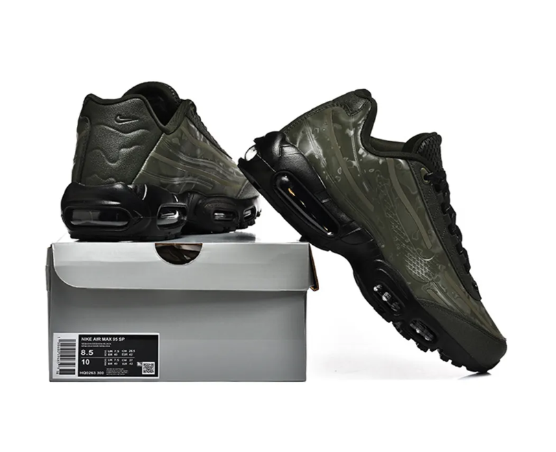 WORKSOUT x AM 95 Medium Olive Sequoia Shoes Sneakers