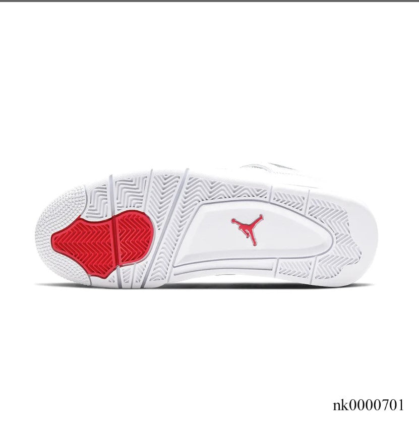 Air Jordan 4 Retro Metallic Red Shoes Sneakers (Big Size Available)
