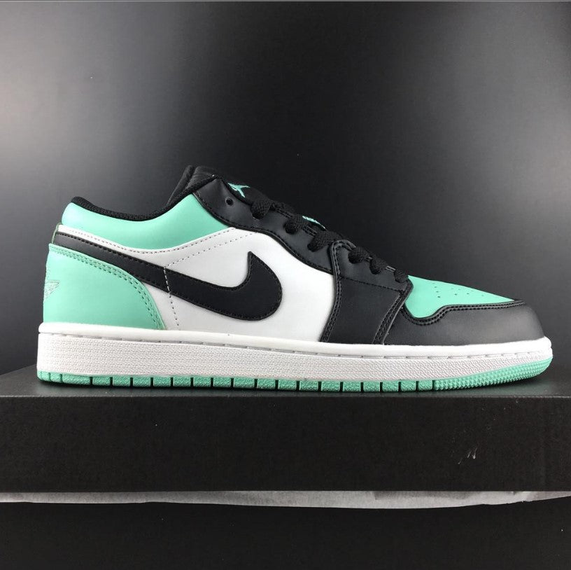 Air Jordan 1 Low Emerald Toe Shoes Sneakers