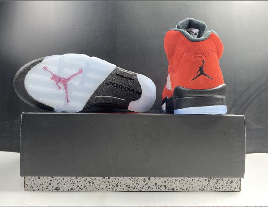 Air Jordan 5 Retro Raging Bulls Red Shoes Sneakers