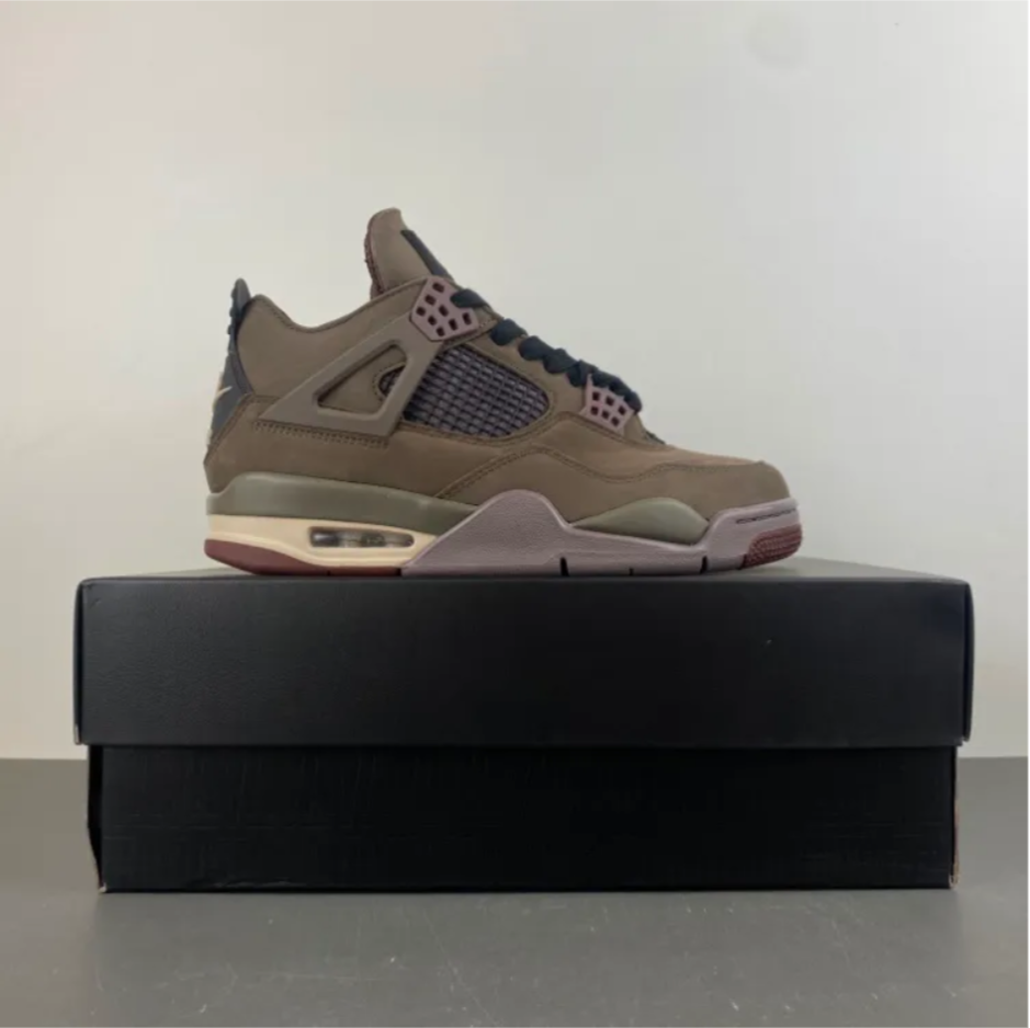 A Ma Maniére x Air Jordan 4 Retro ‘Dark Mocha’ Shoes Sneakers
