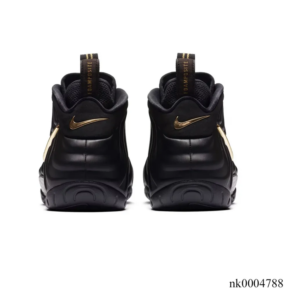 Air Foamposite Pro ‘Black Metallic Gold’ Shoes Sneakers