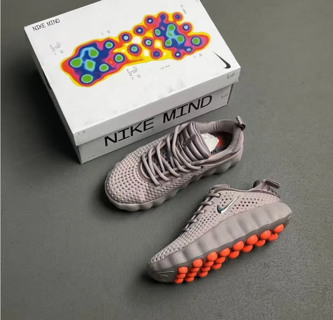 NK Mind 002 Black Hyper Crimson Shoes Sneakers