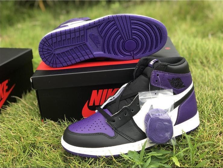 Air Jordan 1 Retro High Court Purple Shoes Sneakers