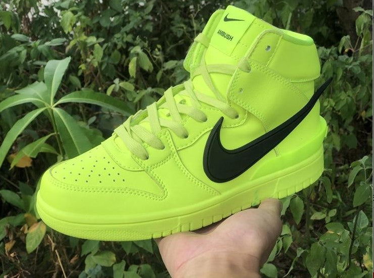 Dunk High Ambush Flash Lime Shoes Sneakers