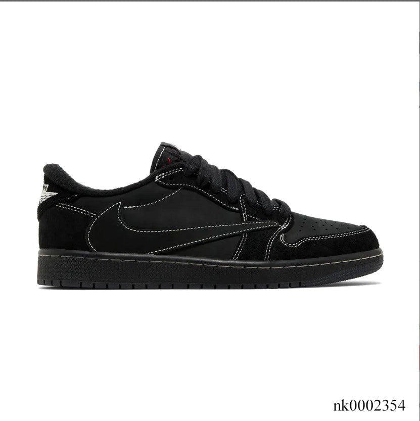 Travis Scott x Air Jordan 1 Low Black Phantom Shoes Sneakers