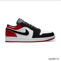 Air Jordan 1 Low Black Toe Shoes Sneakers