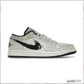 Air Jordan 1 Low Brushstroke Shoes Sneakers