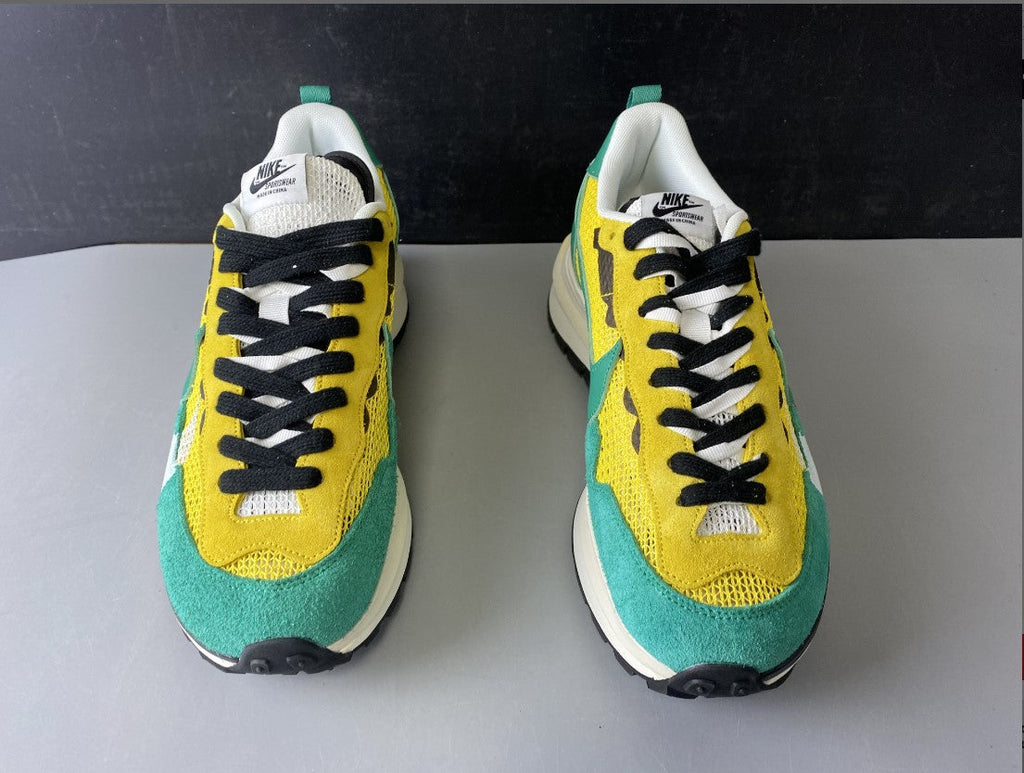 Sacai x Pegasua Vaporfly Yellow Green Shoes Sneakers