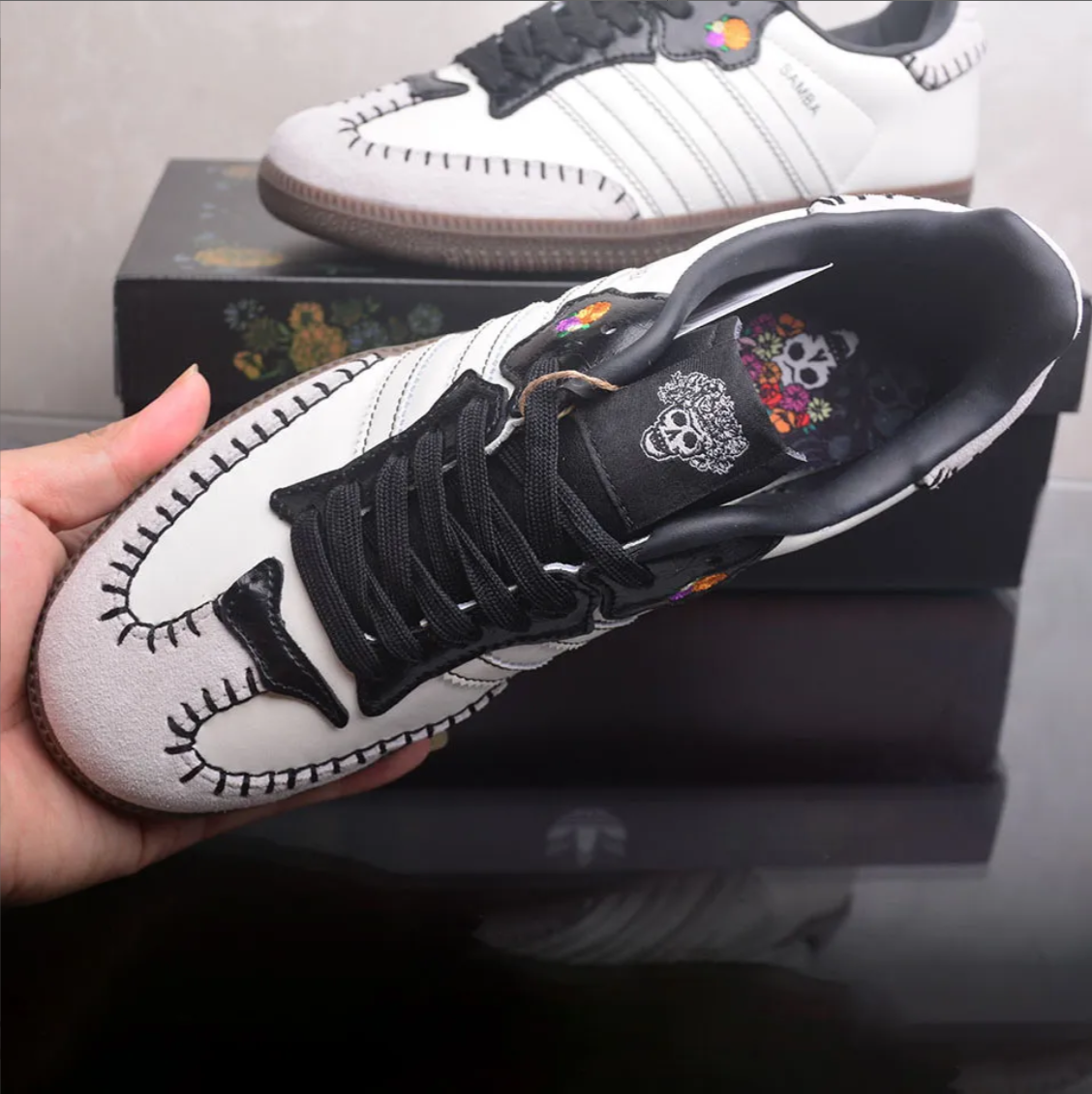AD Samba OG Día de Muertos Pack Off White Shoes Sneakers ad0000468